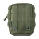 Kombat UK Frontier Admin Pouch (OD), The Kombat UK Frontier Admin Pouch – Olive Green is a compact yet highly functional organiser designed for outdoor enthusiasts, military users, and anyone who needs quick, reliable access to essential gear